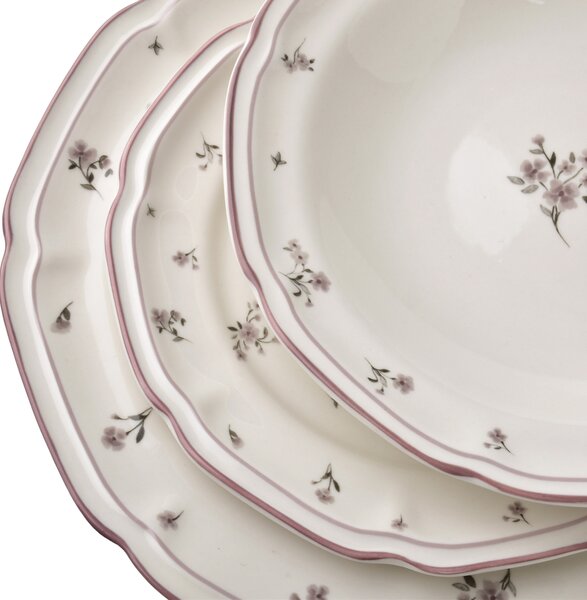 Affekdesign Porcelánový tanier ROSALIE 26,8 cm krémový