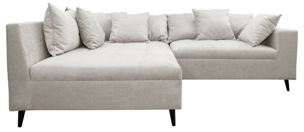ROHOVÁ SEDAČKA, textil, svetlosivá MID.YOU - Sedačky, Online Only