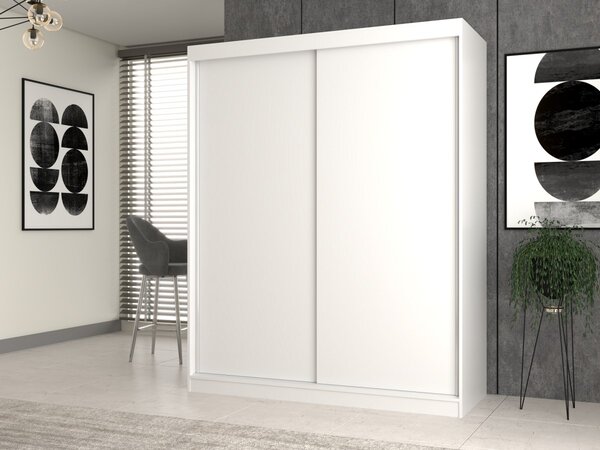 TP Living Šatníková skriňa IGA II 160 cm biela