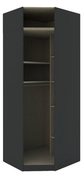 KORPUS ROHOVEJ SKRINE, antracitová, 91,1/242,2/91,1 cm Hom`in - Skrine