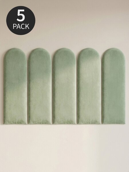 Sinsay - Čalúnené nástenné panely 5 pack - bledozelená