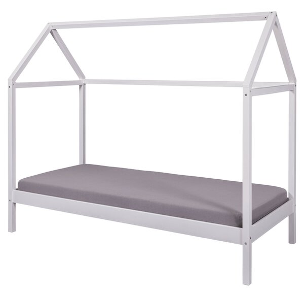 Domčeková posteľ DITA biela, 90x200 cm