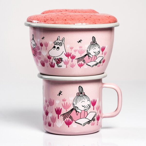 Muurla Miska Moomin Girls 0,3l, smalt / ružová