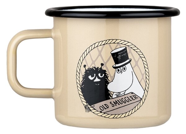 Hrnček Moomin The Adventurer 0,37l, smalt / béžový
