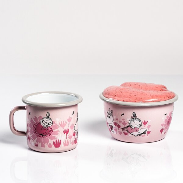 Muurla Miska Moomin Girls 0,3l, smalt / ružová