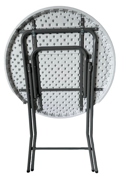 TENTino Okrúhly bistro stolík koktailový 80 cm IVAN