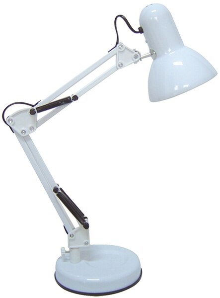Rabalux Samson stolová lampa 1x60 W biela 4211