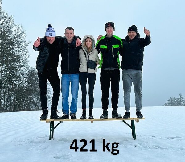 TENTino Profi pivný záhradný set 220x50 cm - STÔL + 2x LAVICA S OPIERKOU