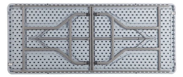 TENTino Skladací stôl 183x90 cm CELÝ WHITE