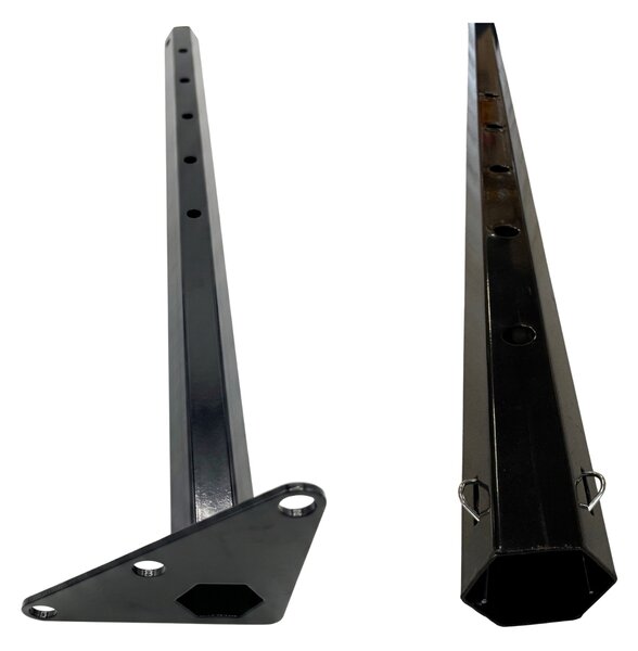 TENTino Spodný diel nohy s pätkou STEEL (zasúvacia) na 4x6 / 4x8 m