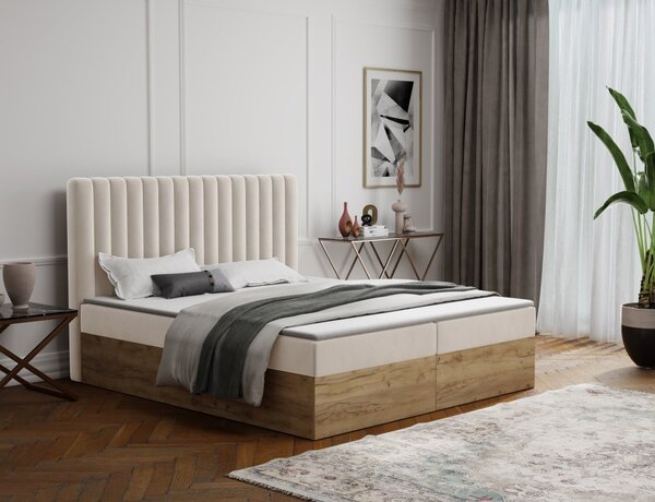 MD Kontinentálna Boxspring posteľ CAMILA 140x200 výber z farieb MANILA_01