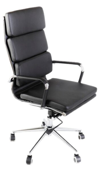 Kancelárska stolička ADK SOFT, čierna, ADK052010