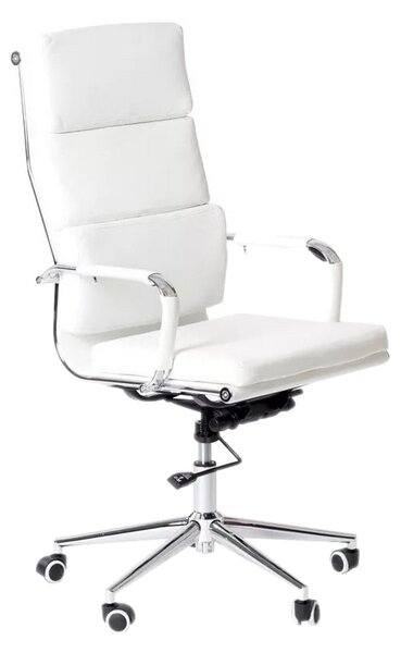 Kancelárska stolička ADK SOFT, biala, ADK052010