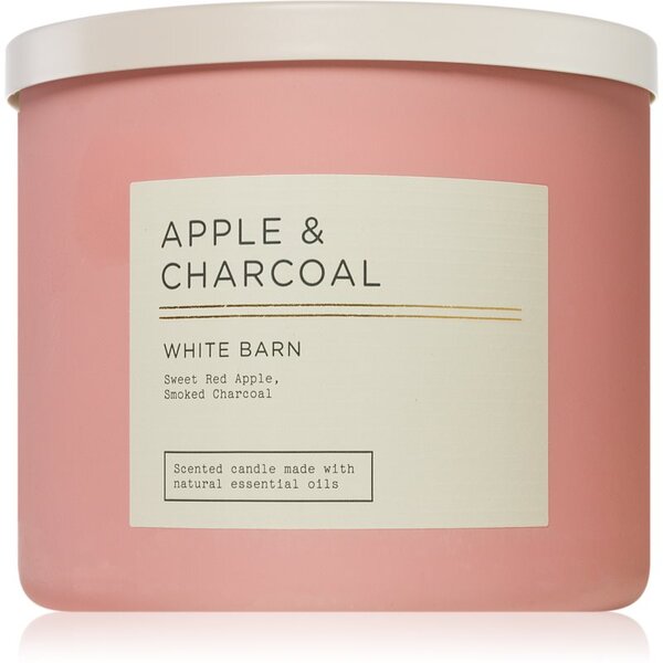 Bath & Body Works Apple & Charcoal vonná sviečka 411 g