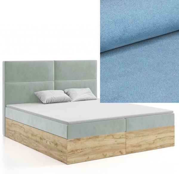 MD Kontinentálna Boxspring posteľ NAOMI 140x200 výber z farieb KRONOS_31