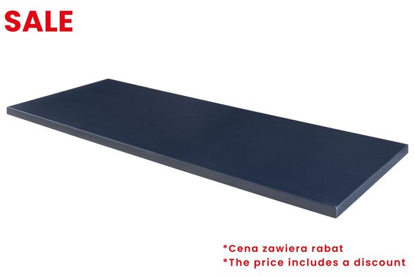 Comad Doska pod umývadlo Santa Fe 160 cm tmavomodrá