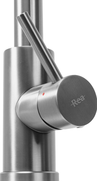 Kuchynská batéria Rea Fresh Nickel Brush INOX
