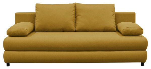 ROZKLADACIA POHOVKA, textil, žltá P & B - Sedačky, Online Only