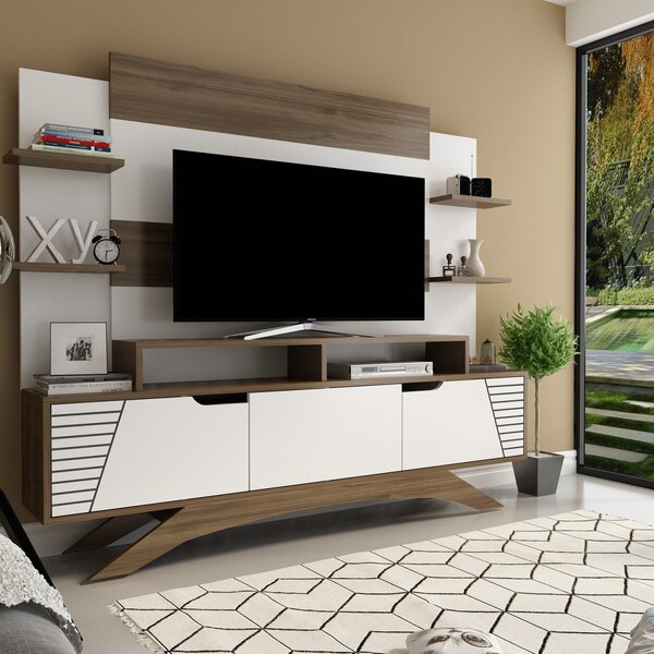 Hanah Home Obývacia stena Deparo 180 cm biela