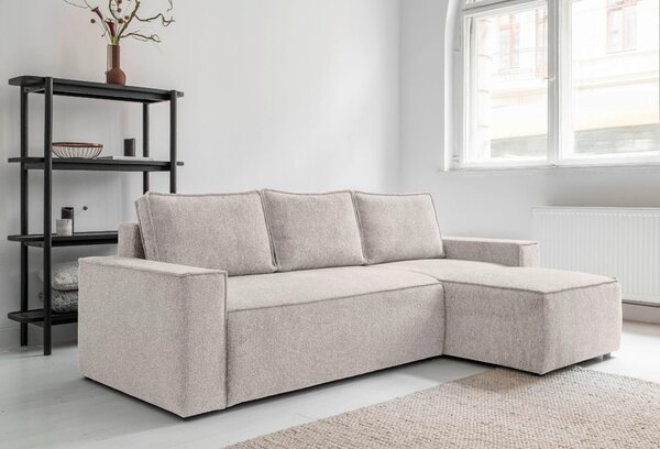 ROHOVÁ SEDAČKA, textil, béžová MID.YOU - Sedačky, Online Only