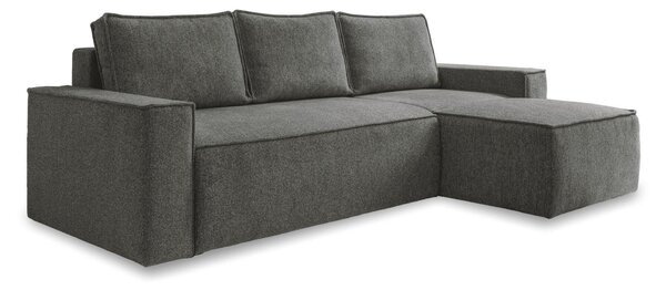 ROHOVÁ SEDAČKA, textil, tmavosivá MID.YOU - Sedačky, Online Only