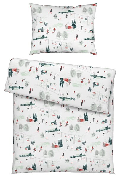 POSTEĽNÁ BIELIZEŇ, flanel, viacfarebná, 140/200 cm Esposa - Obliečky & plachty