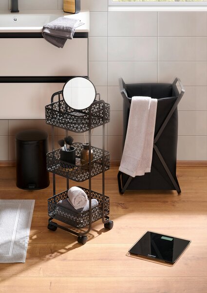 KÔŠ NA BIELIZEŇ, čierna Homeware - Žehlenie & pranie