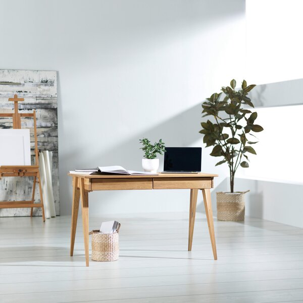 PÍSACÍ STÔL, divoký dub, 120/65/76 cm Linea Natura - Kancelárske stoly