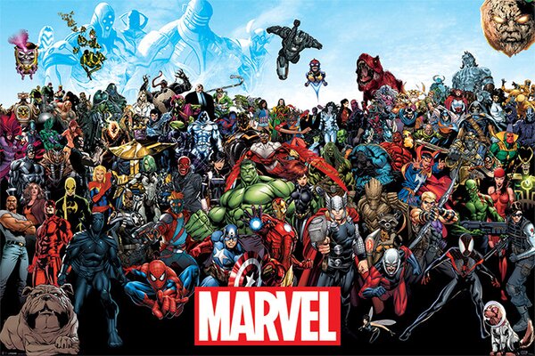 Plagát, Obraz - Marvel - Universe