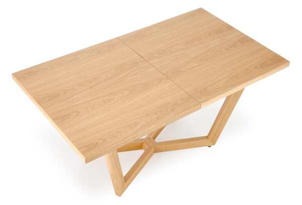 Halmar Rozkladací jedálenský stôl MASSIVE 3 160(250)x90 dub prírodný