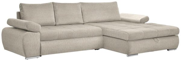 ROHOVÁ SEDAČKA, textil, béžová Carryhome - Sedačky