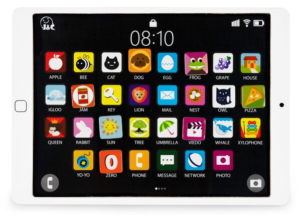 Drevený vzdelávací tablet a magnetická tabuľa ECOTOYS