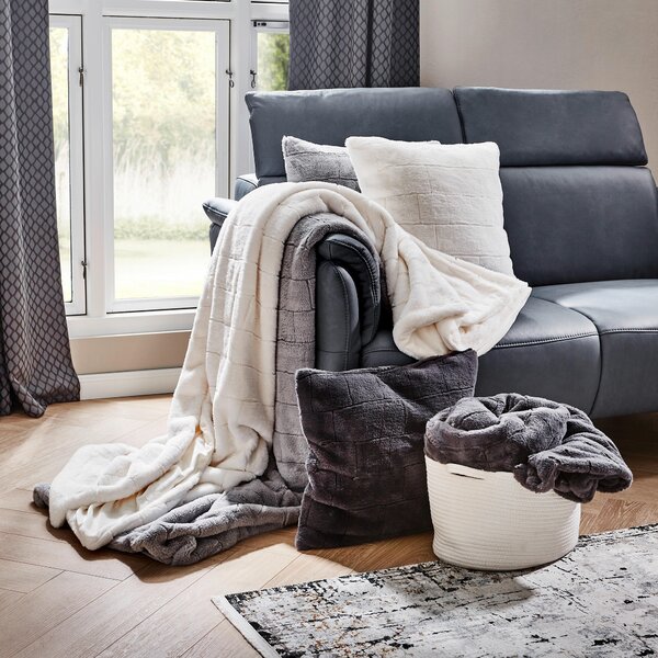 KOŽUŠINOVÁ DEKA, polyester, 150/200 cm Dieter Knoll - Textil do domácnosti