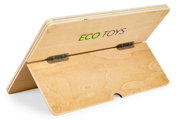 Drevený vzdelávací tablet a magnetická tabuľa ECOTOYS