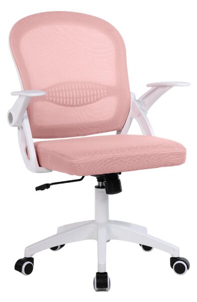 Detská otočná stolička Neoseat JUNI 011 — látka, ružová