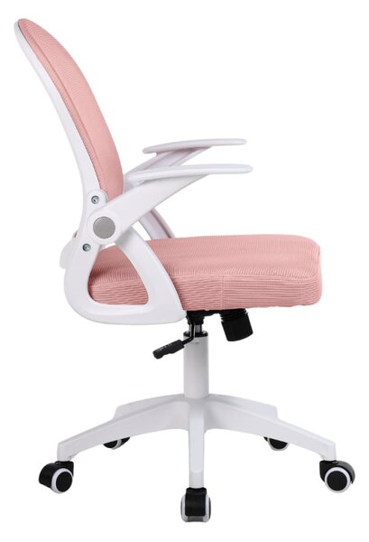 Detská otočná stolička Neoseat JUNI 011 — látka, ružová