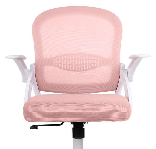 Detská otočná stolička Neoseat JUNI 011 — látka, ružová
