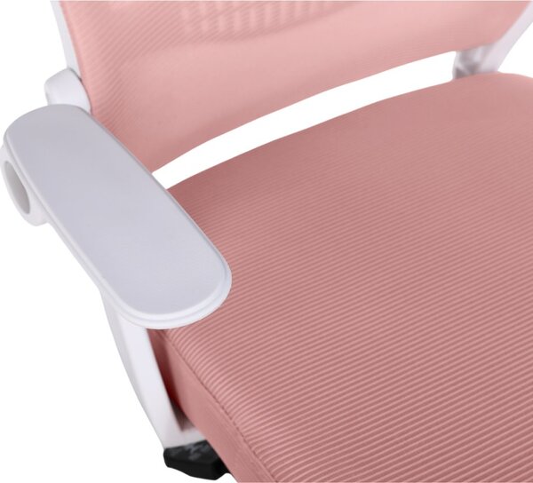 Detská otočná stolička Neoseat JUNI 011 — látka, ružová