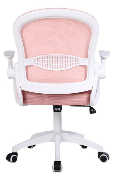 Detská otočná stolička Neoseat JUNI 011 — látka, ružová