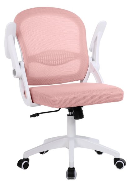 Detská otočná stolička Neoseat JUNI 011 — látka, ružová