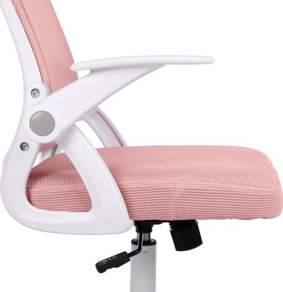 Detská otočná stolička Neoseat JUNI 011 — látka, ružová