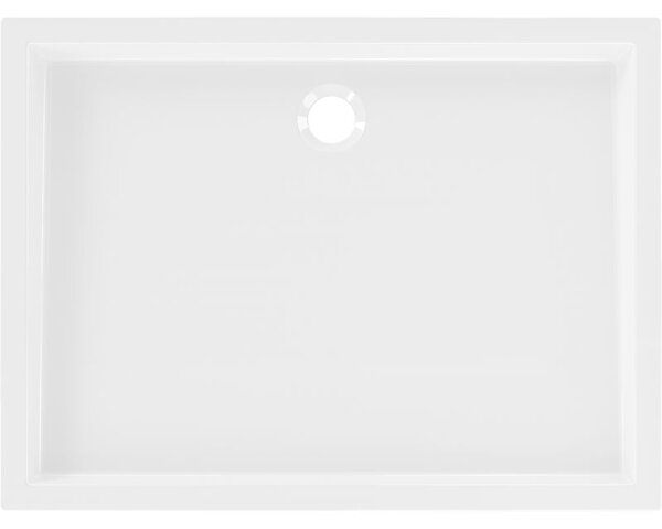 Mexen Flow+ obdĺžniková sprchová vanička 90 x 80 cm, biely lesk - 46R108090H