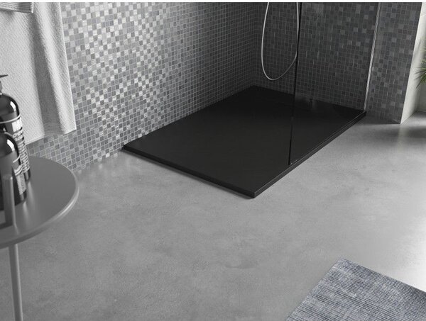 Mexen Otto obdĺžnikový sprchový kút SMC 100 x 90 cm, čierny - 4N709010