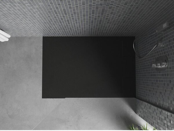 Mexen Otto obdĺžnikový sprchový kút SMC 100 x 90 cm, čierny - 4N709010