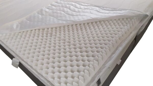 Zltahala.sk Kontinentálna posteľ Emma Premium Home boxspring 200x160 sv. sivá s úložným priestorom