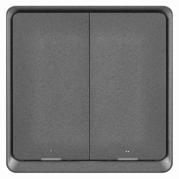 GoSmart Prenosný ovládač scén IP-2002ZB, ZigBee 3.0, 2-tlačidlový (H5015)