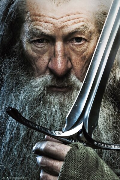 Plagát, Obraz - The Lord of the Rings - Gandalf and Glamdring