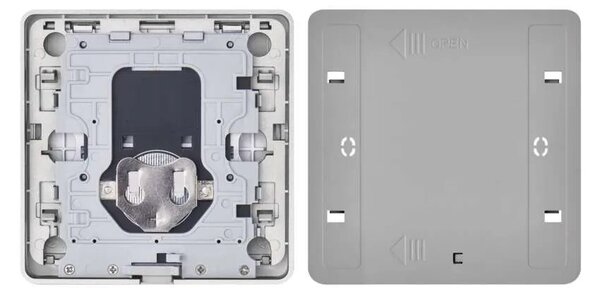 GoSmart Prenosný ovládač scén IP-2002ZB, ZigBee 3.0, 2-tlačidlový (H5015)