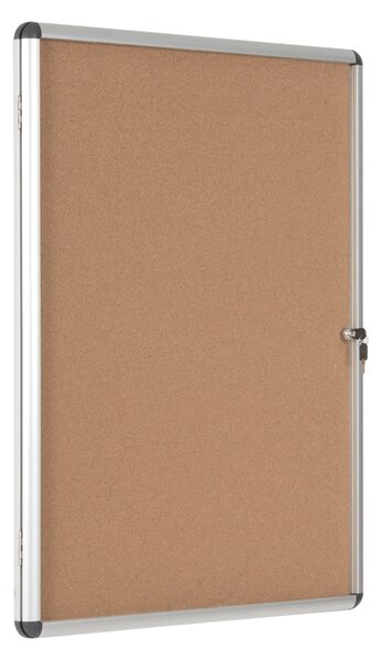 Korková informačná vitrína, 720 x 980 mm