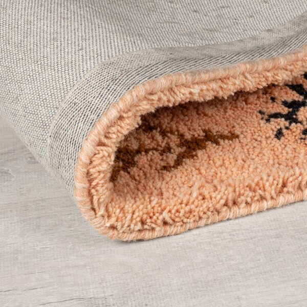 Flair Rugs, Kusový koberec Moroccan Sahara Shaggy, 160x230, oranžová, obývacia izba
